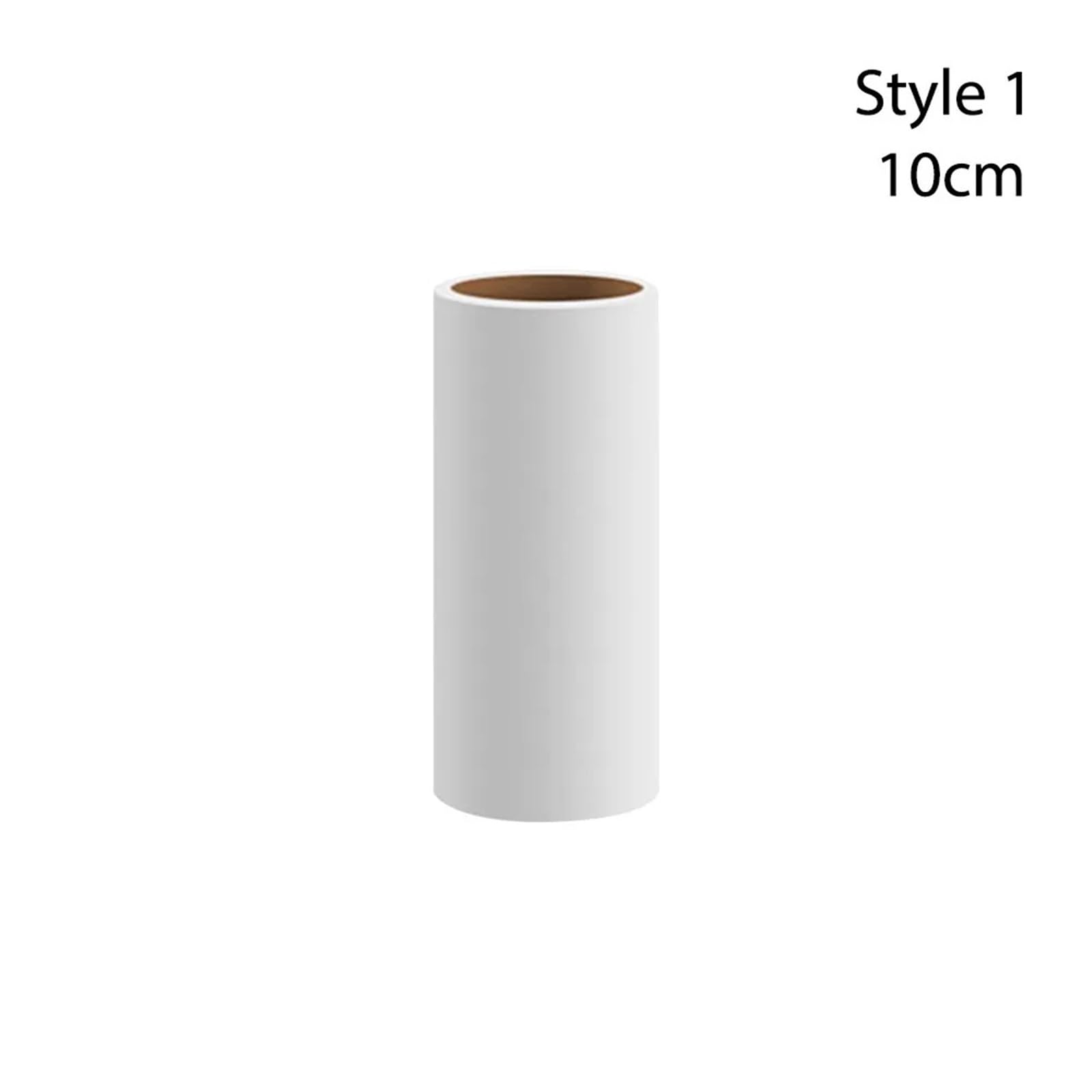 24 Uds Rodillo de Repuesto Cepillo Adhesivo removedor Pelo Mascotas rasgable Polvo pegajoso Papel Pelusa for el hogar para Ropa(10CM-Style 1)
