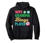 Glücksspielerin Oma Ehefrau Bingospieler Ruhestand Bingo Pullover Hoodie