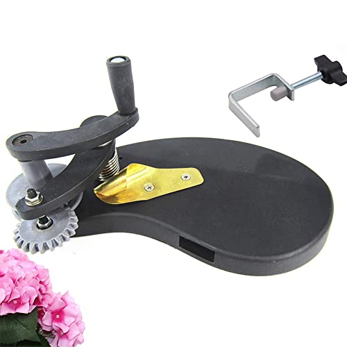 Krepppapier-Spitzenmaschine zum Curling – Dual Fine/Grobe Zähne Crimper Tool zum Basteln und Verpacken schöner Papierblumen