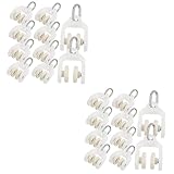 Photo Gallery garneck 20pezzi rulli mute per tende scorrevoli e silenziosi accessori per binari facili da installare compatibili con vari modelli di tende Photo Gallery garneck 20pezzi rulli mute per tende scorrevoli e silenziosi accessori per binari facili da installare compatibili con vari modelli di tende