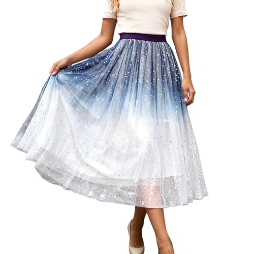 Robe à paillettes scintillante avec jupe bouffante pour soirée féerique