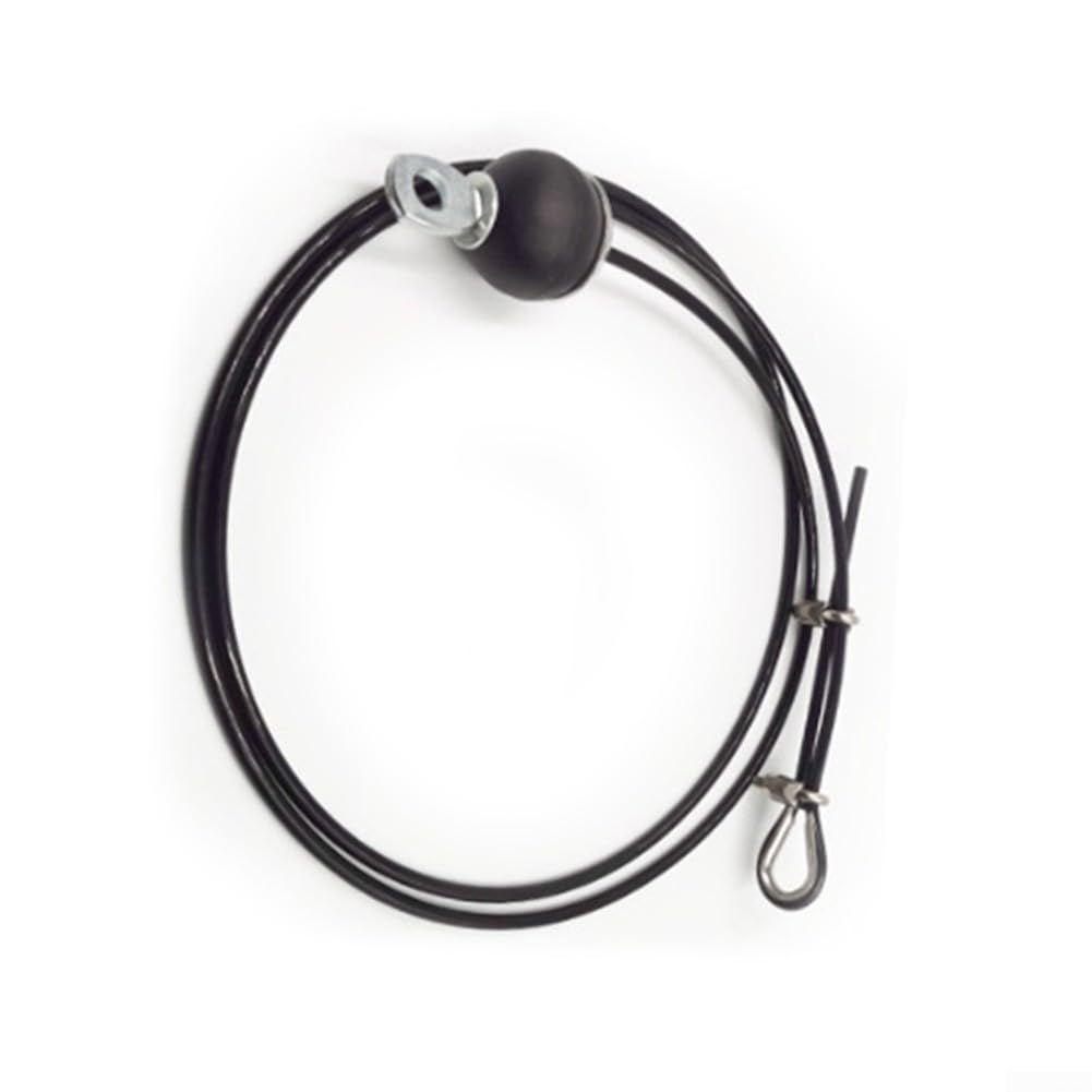 Fitness Seilzug Ersatz für Home Gym | 6 mm kunststoffbeschichtetes Stahldrahtseil | reibungsarmes Knickschutz-Design für Krafttrainingsgeräte | verstellbar