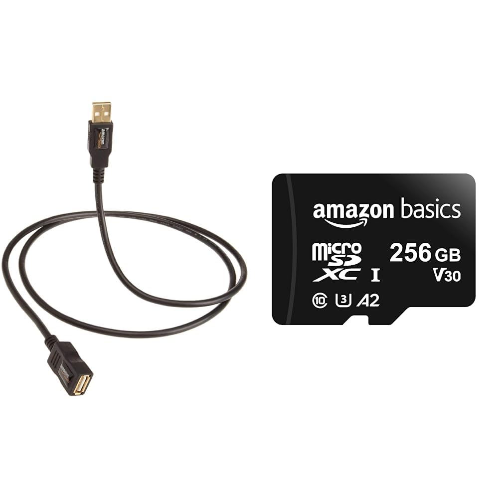 amazon basics USB 2.0 - A-Male to A-Female Extension Cable for Personal Computer, Printer (Black, 9. (B0C4F7Y8ZV) Amazon Price History, Amazon Price Tracker