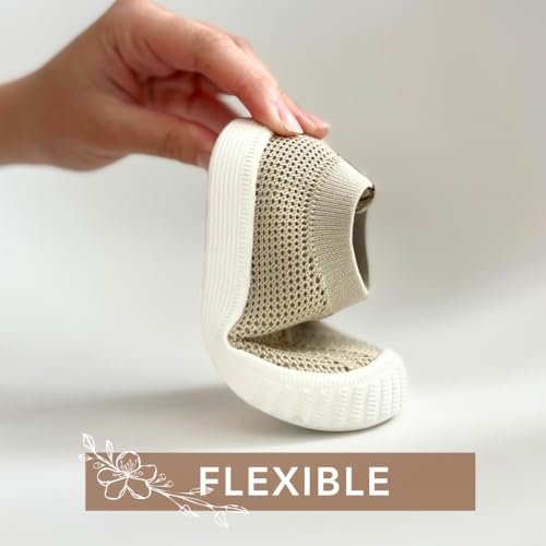 Jack & Lily Canvas Sneakers for Kids - Breathable Toddler Shoes with Non-Slip Sole for Confident Steps - Slip on Shoes for Comfort & Daily Play - Baby Sneakers Keep Little Feet Happy All Day3