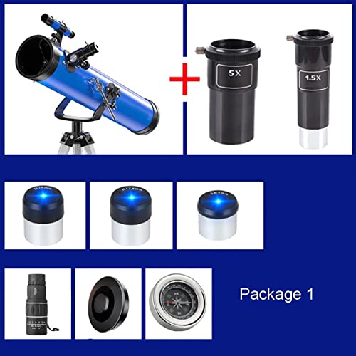 Telescopio Astronómico Refractor 114mm para Principiantes miniatura 2