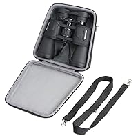 co2CREA Hart Reise Schutz Hülle Etui Tasche für BRIGENIUS/SkyGenius/Olympus Trooper 10 x 50 DPS-I Fernglas(Nur Tasche)