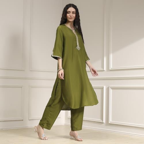 Image of BIBA Womens Kurta Set