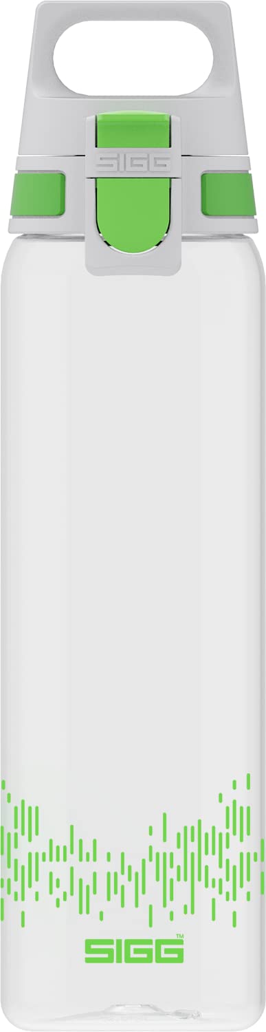 SIGGTritan Renew Transparent Water Bottle - Total Clear ONE MyPlanet - For Carbonated Beverages - Dishwasher Safe - With Fruit Strainer - Leakproof & Lightweight - BPA Free - 17 Oz / 25 Oz / 51 Oz