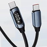 Arrow Dancer 5A USB Type C to C Cable Super Turbo Charging (100W) PD/QC 4.0 480 Mbps Transfer Rate Nylon Braided Design | Fast Data Sync High Stable Current Smart Chip All Devices 6Ft (Black, 2M)