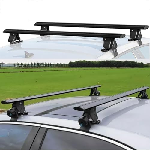 Without Roof Rail Rack Lockable Roof Rack Cross Bars Fit for Dodg...