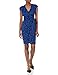 Lark & Ro Women's Classic Cap-Sleeve Wrap Dress