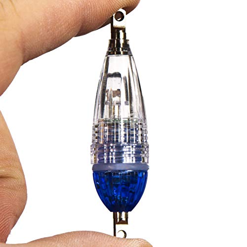 Luz de pesca, luz de pesca antiferrugem de alto brilho LED PE atraente isca para ambientes externos