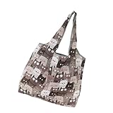 Bolsa De Compras Reutilizable para Comestibles Plegable Y Resistente Agua con Amplio Espacio para Viaje Bolso De Compras Comestibles Reutilizables