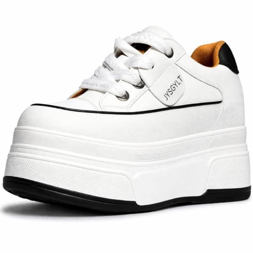 Image of Platform Sneakers for Women Chunky Casual Lace Up Comfort Shoes