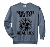Real Eyes Realize, Real Lies Spread Revolution Comfort Colors Adult Sweatshirt