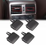 NLQR 1668300154 Front Rear Dash Air Conditioner A/C Vent Grille Tab Clip Kit fit for Mercedes-Benz GL350 GL450 W166 W292 ML350 A1668300254 Front Rear Dash Air Conditioner Vent Grille Tab Clip Slider