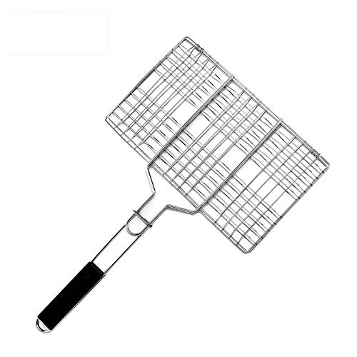 Mata do grilla wielokrotnego użytku grill siatka z klipsem mata nieprzywierająca teflonowa kuchnia gotowanie mata do grillowania wkładka akcesoria do grillowania na świeżym powietrzu little surprise