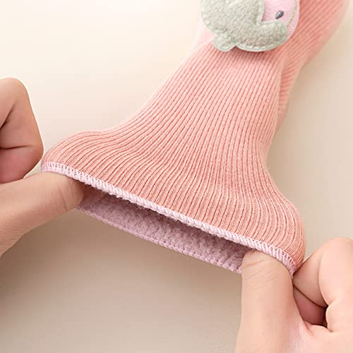 Baby Boys Girls Cute Cartoon Socks Shoes Toddler Fleece Warm ShoesThe Floor Socks Non Slip Shoes Baby Shoes3