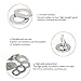 XOOL 22PCS Shaft Locking Pin, Zinc-Plated Heavy Duty Safety Pins, Trailer Coupler Pins, Square & Arch Shapes, Premium Carbon Steel Different Sizes for Home, Automotive and Shop Use