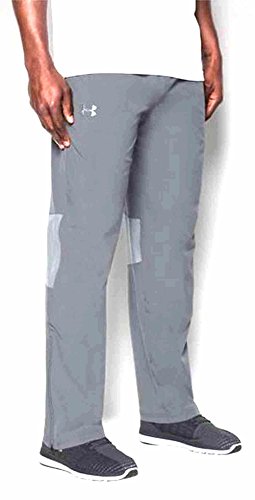 Under Armour Men's UA Squad Woven Warm-Up Pant 1293912 (Graphite, 2XL)