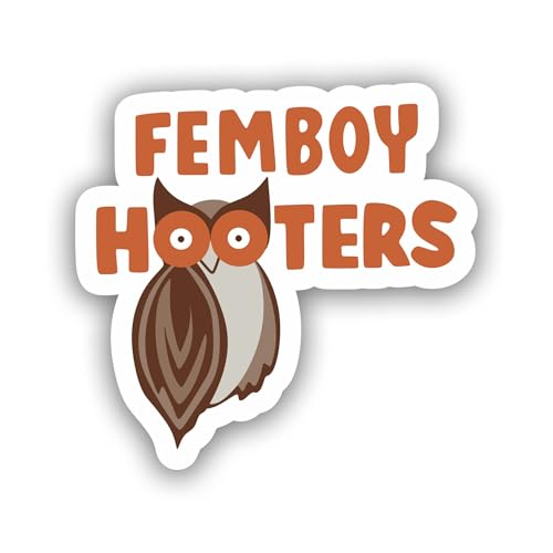 Stickers for Everyone Sticker Femboy Hooters Decal for Car Truck Bumper Laptop Vinyl Window Wall US