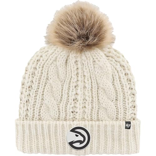 Gorro tejido con pompón Atlanta Hawks para mujer miniatura 1
