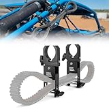 KEMIMOTO UTV Drive Belt Holder, Universal Belt Mount Fit 1.5”-2” Roll Bars Compatible with Polaris RZR Can Am Teryx Mule