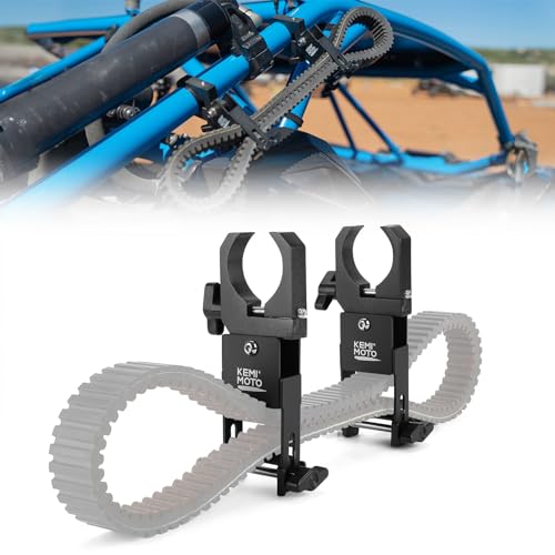 Image of KEMIMOTO UTV Belt Holder Mount, 2-Pack Adjustable Roll Cage Clip