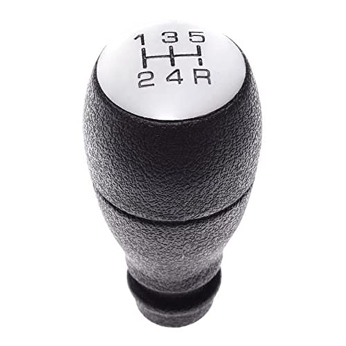 Pommeau Levier Sélecteur Gris Clair Commande Changement 5 Vitesses Boite Transmission Manuelle compatible pour BERLINGO et PARTNER depuis 2002