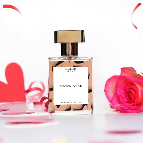 Image of Arabian Aroma Luxury Perfume Gift Set For Women | Premium Long Lasting Perfumes for Womens And Girl | Eau De Parfum | Perfume Set For Womens | Gift Pack | Flora, Good Girl & Bombelle(30ml)