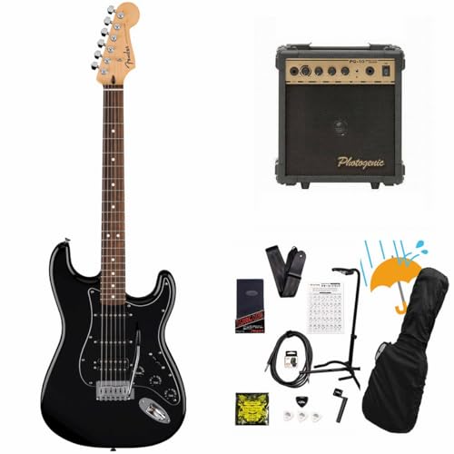 Fender/Standard Stratocaster HSS Laurel Fingerboard Black Pickguard Black PG-10AvtGLM^[S҃ZbgR