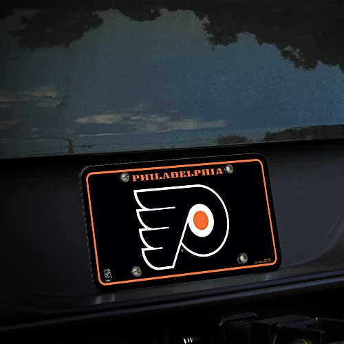 Placa de metal Flyers logotipo negro de Rico Industries para coche 3