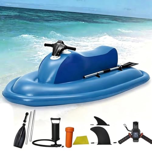 Jet ski inflable para sup natacion y aventuras de buceo en playas o lagos este verano