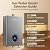 Vancepic Natural Gas Tankless Water Heater, Indoor Max 4.3 GPM, 100,000 BTU Instant Hot Water Heater