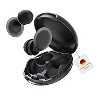 Duppiie Ohrstöpsel zum Schlafen: 47dB Lineare Geräuschunterdrückung | Laborgeprüftes ShallowFit-Design & TwinGuard Tech |8Aufsätze (XS-L) für Schlafen/Reisen/Konzerte |1g Ultra-Leicht & Waschbar