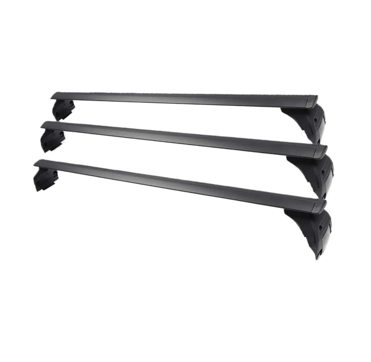 Cofre Techo Barras Transversales para Portaequipajes De Techo 3 Piezas para Jeep para Wrangler JK JL 2007-2025 con Cerradura Antirrobo Bolsa Coche