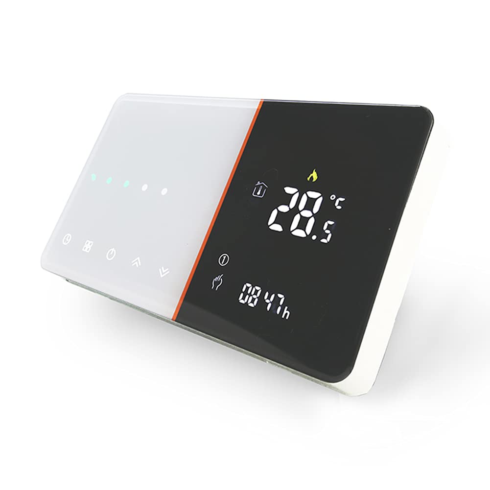 Buy Qiumi Smart WiFi Thermostat Programmable Water Thermostat Weather, Humidity, and Ultraviolet