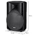 Fonestar ASB-12150U - Altavoz autoamplificado