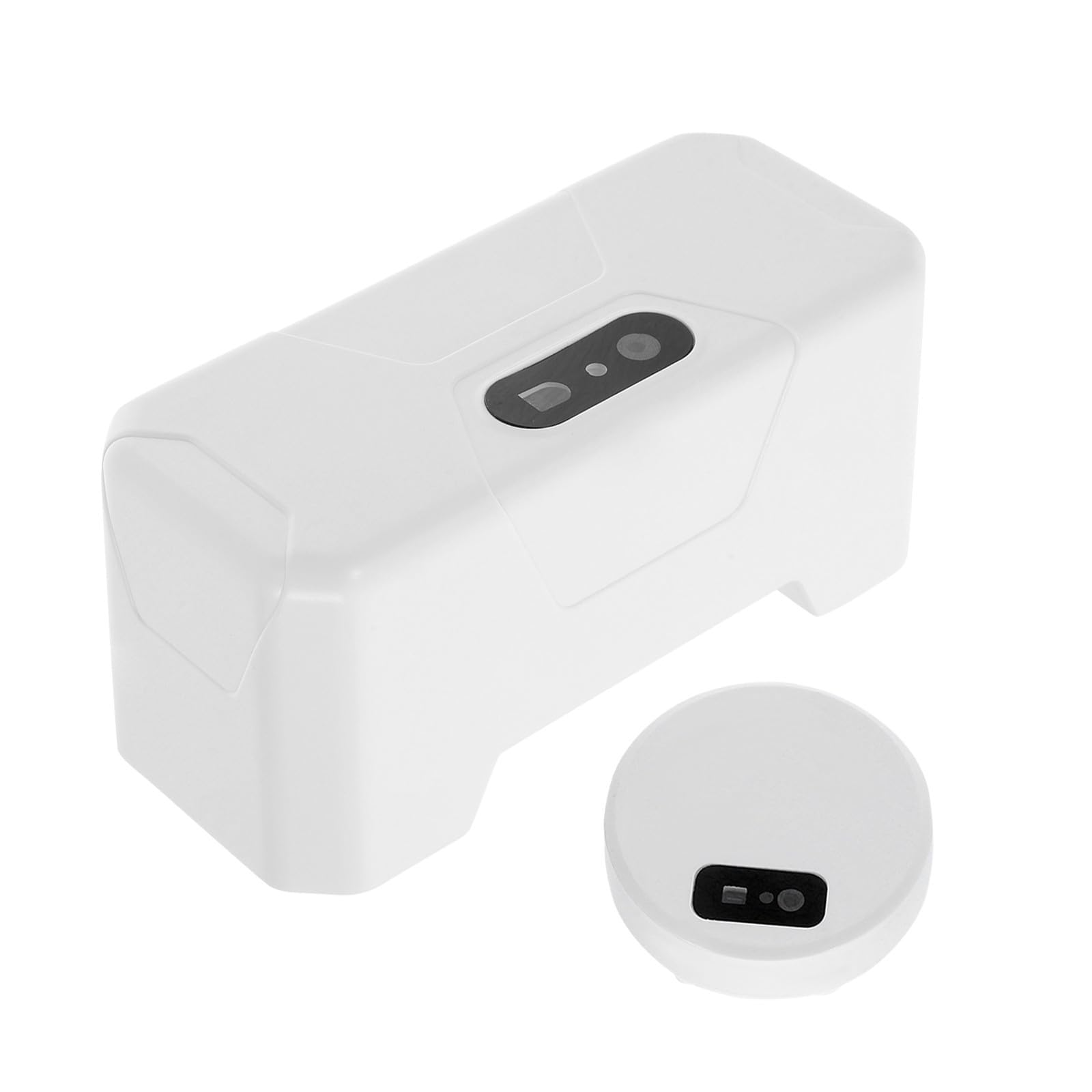 Toddmomy Cisterna Inteligente con Sensor para Inodoro Blanco, Descarga Electrónica Automática con Ahorro de Agua y Funcionamiento Silencioso para Uso Doméstico