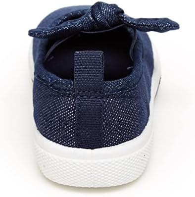 carter's Girls Capri Slip-On Sneaker, Navy, 8 Toddler | Image 2