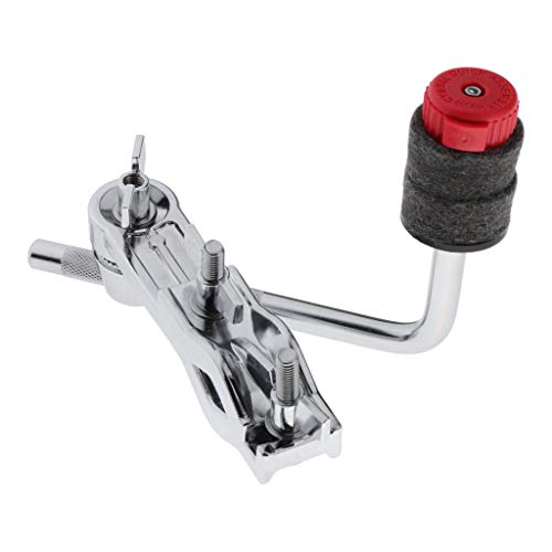 Support de cymbale stable avec pince pour éviter les chutes de matériel