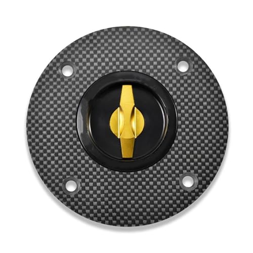 Bouchon de réservoir à verrouillage sans clé aluminium CNC or pour KLX230