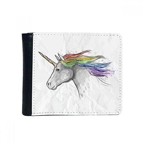Portefeuille licorne simili cuir grand format avec compartiments cartes