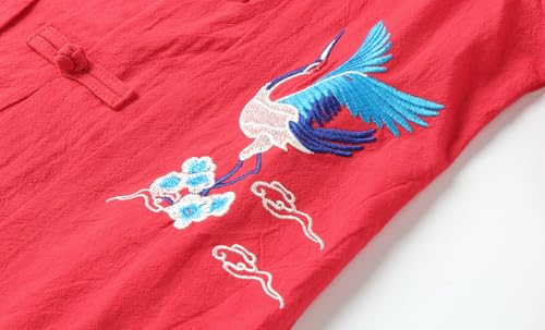 Image of LittleSpring Kids Chinese New Year Clothing Tang Suit 2-8 Years