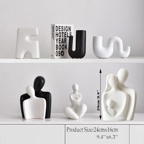 Figuras Familia de 3 en Resina para Decoración miniatura 4