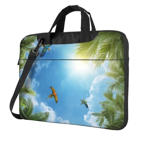 Bolso para portátil impermeable Sky Clouds 14 pulgadas miniatura 1