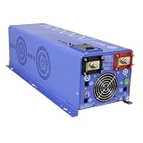 AIMS 6000W 24V Pure Sine Inverter Charger w/Transfer Switch 120/240V