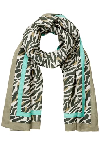 Foulard femme camel active 307510-5v51 doux imprimé anti-courants d'air