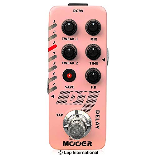 ギター MOOER D7 X2 Delay ギター MOOER DELAY D7 X2 Mooer D7 X2 DELAY
