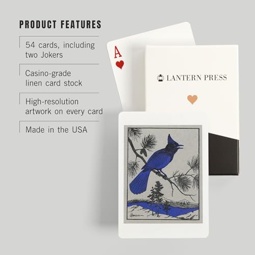 Baraja de poker vintage con 52 cartas para adultos miniatura 3